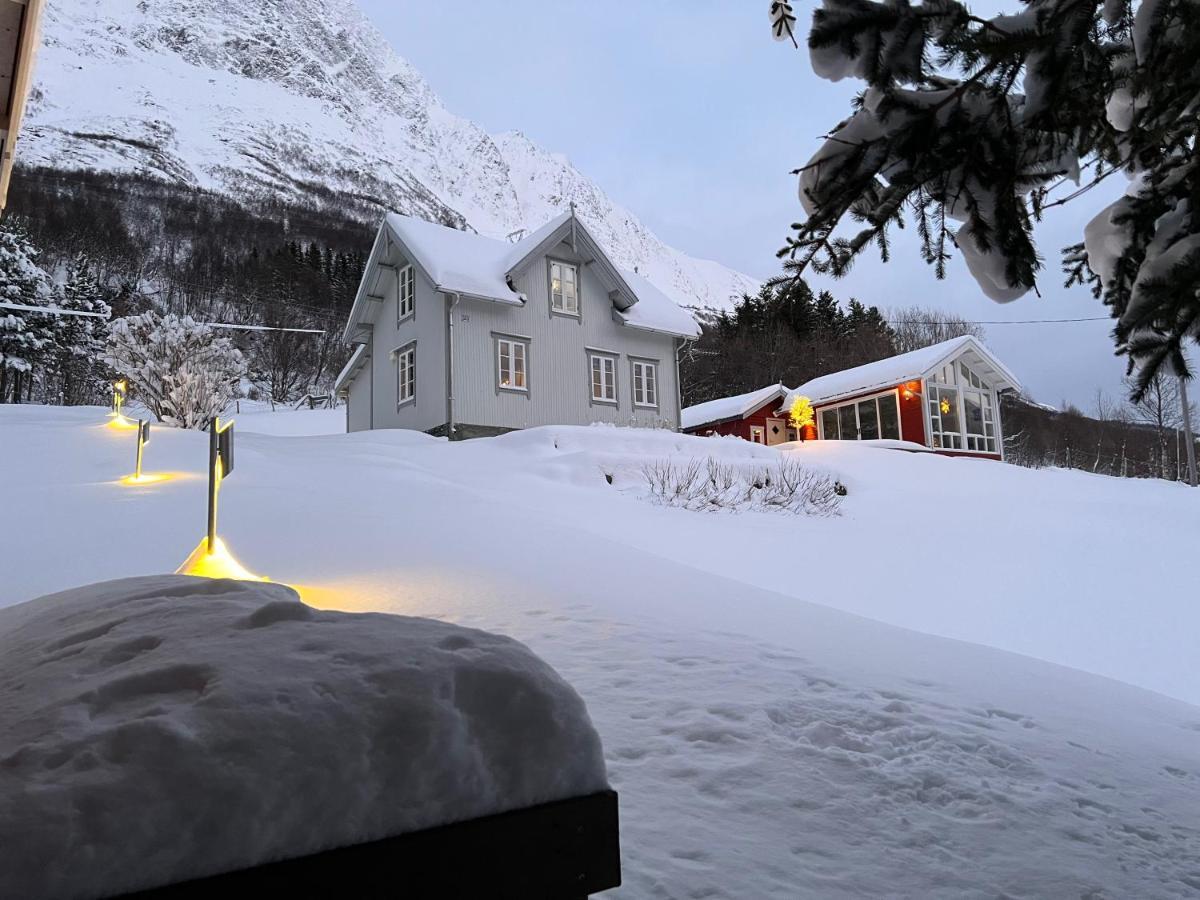 Kjosen Lodge, Lyngen. Lyngseidet Buitenkant foto