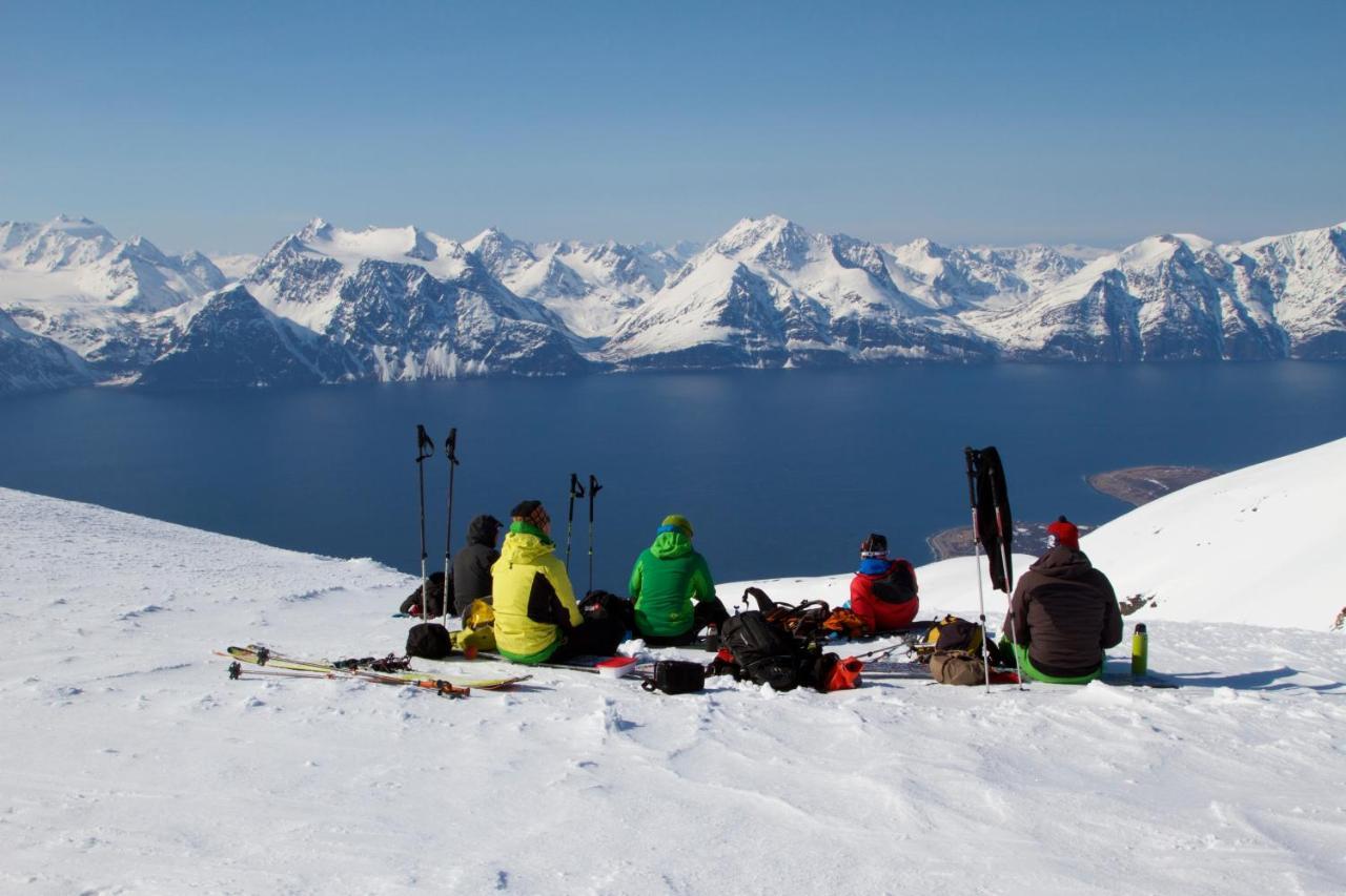 Kjosen Lodge, Lyngen. Lyngseidet Buitenkant foto