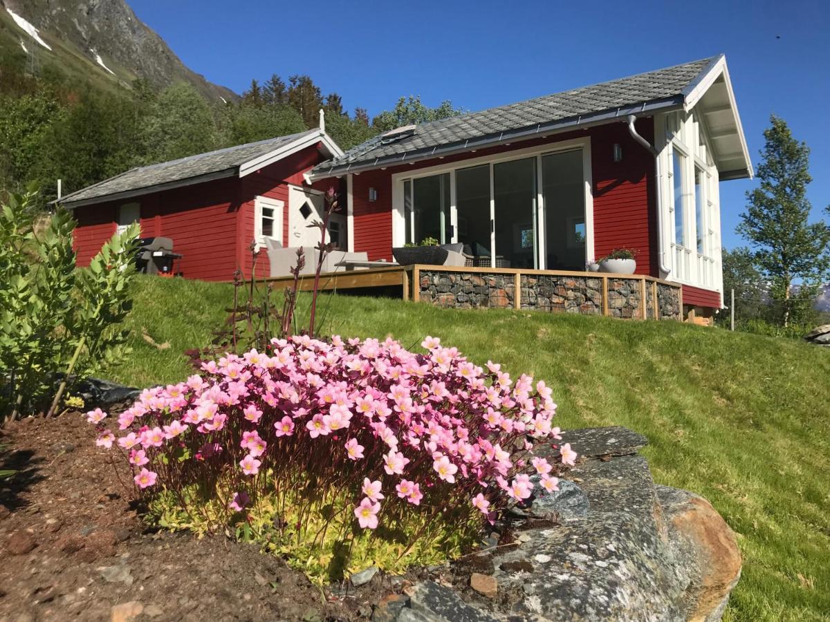 Kjosen Lodge, Lyngen. Lyngseidet Buitenkant foto