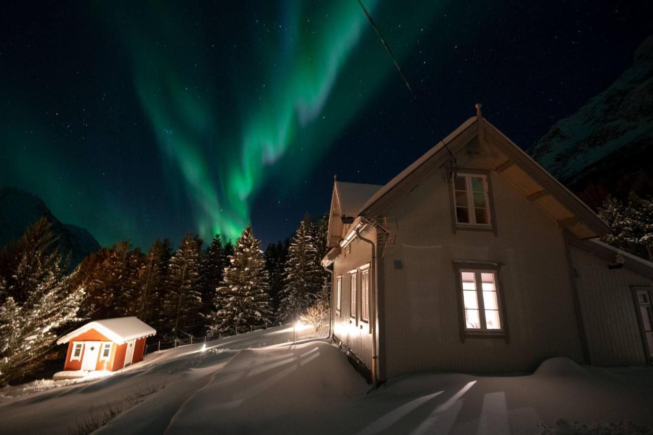 Kjosen Lodge, Lyngen. Lyngseidet Buitenkant foto