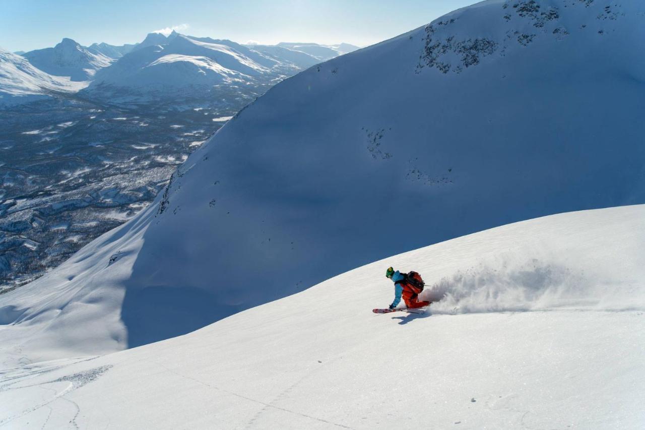 Kjosen Lodge, Lyngen. Lyngseidet Buitenkant foto