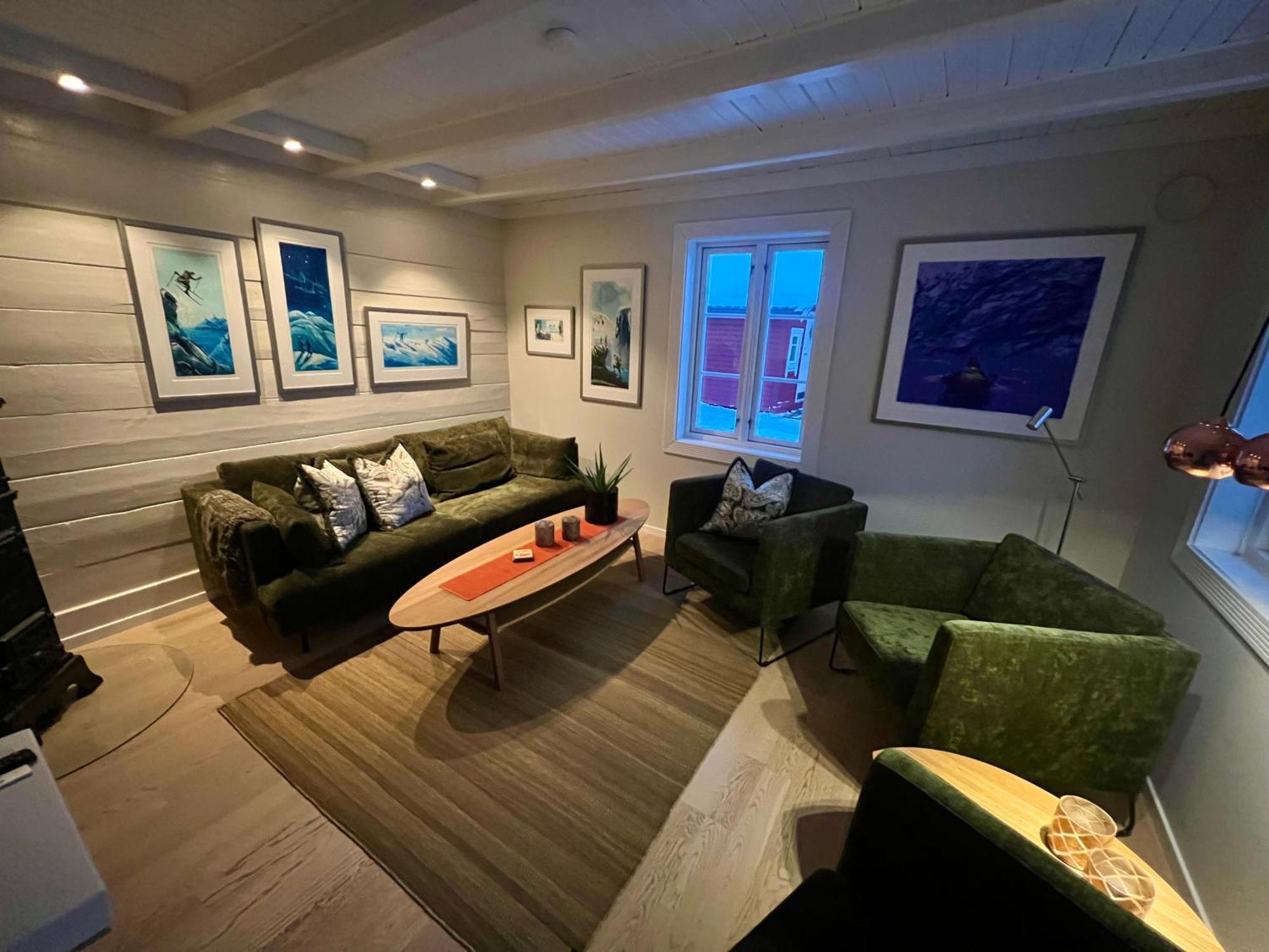 Kjosen Lodge, Lyngen. Lyngseidet Buitenkant foto